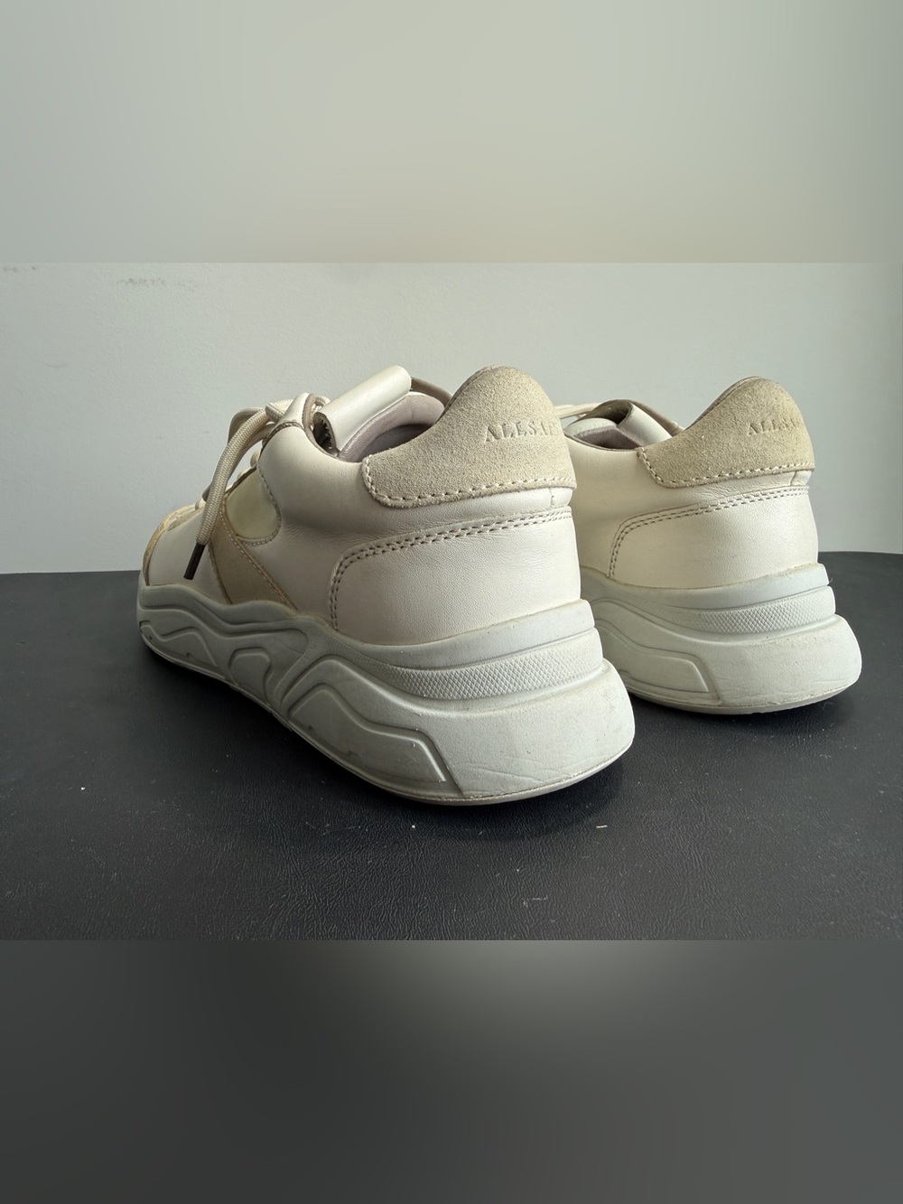 AllSaints VERGE RUNNER Leather Shoe - Picture 8 of 16